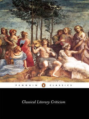 cover image of Classical Literary Criticism